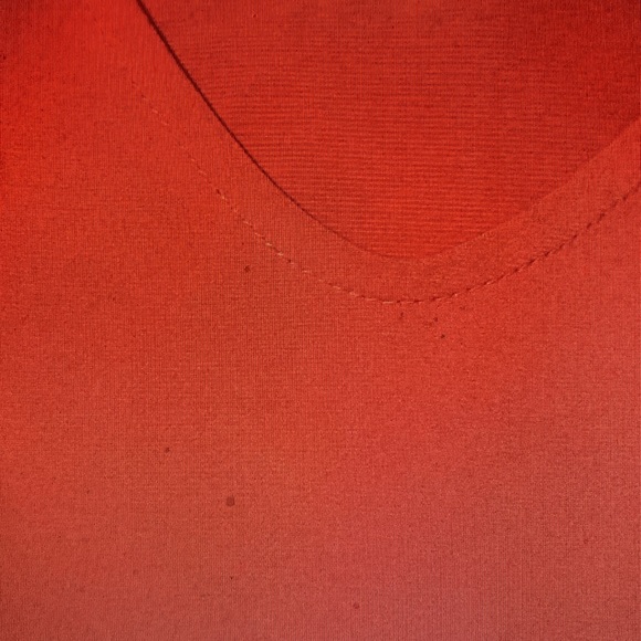 Susan Graver Modern Essential Regular Liquid Knit Tunic - Coral Pop NIB Size 4X - Picture 3 of 9